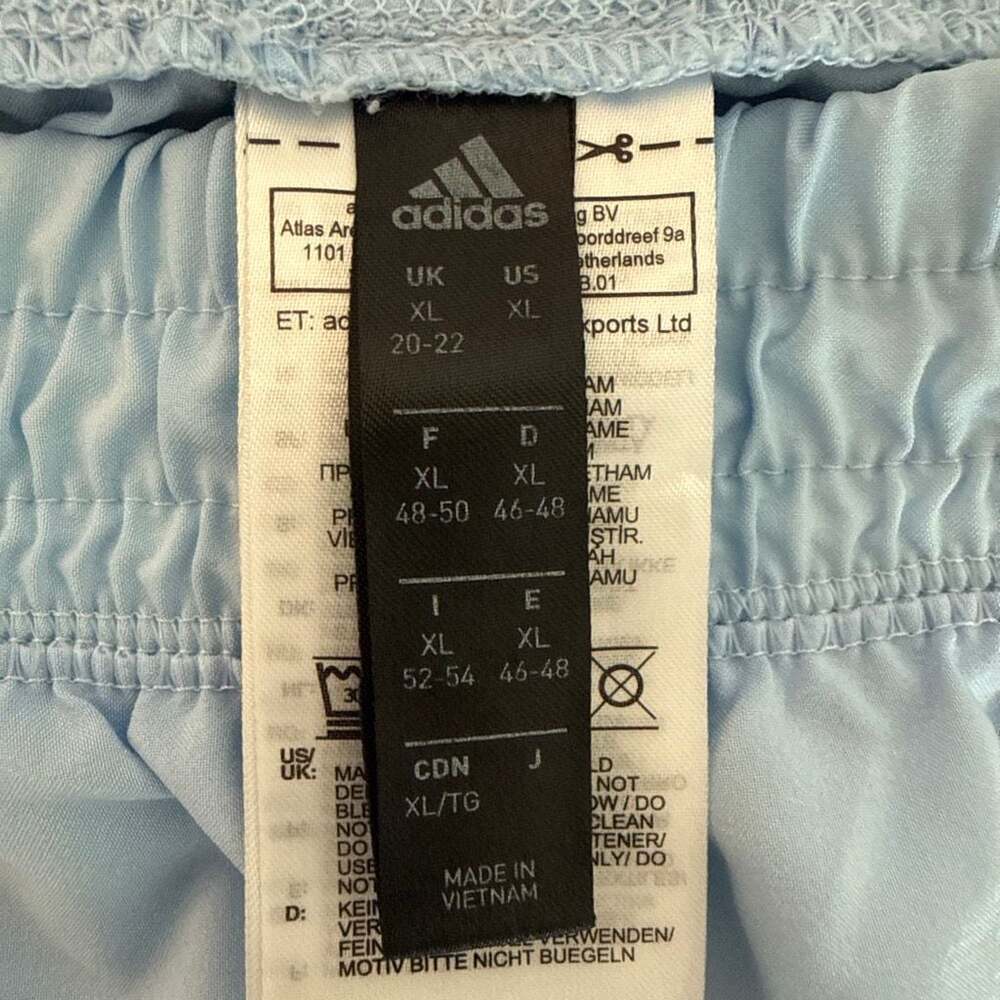 Adidas Women's AeroReady Athletic Running Shorts, Light Blue, Size XL - Picture 2 of 6